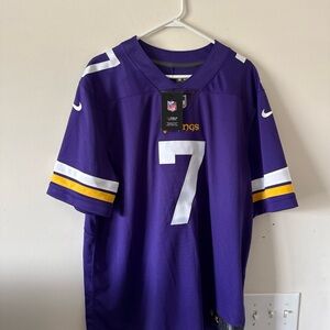 NFL Purple and Yellow Men's Jersey